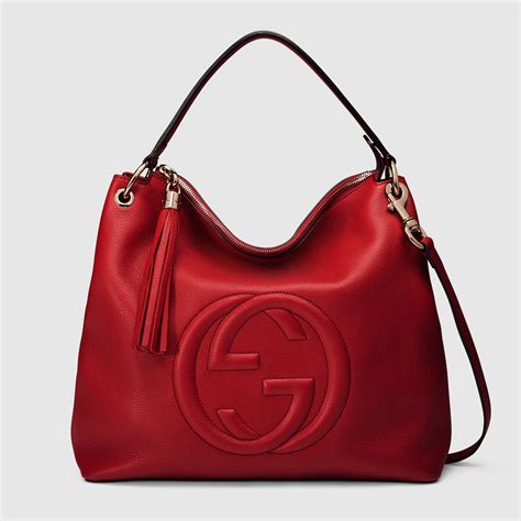 gucci big leather bag|genuine leather gucci bags.